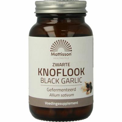 Mattisson Zwarte knoflook extract gefermenteerd ABG10 Mattisson Zwarte knoflook extract gefermenteerd ABG10