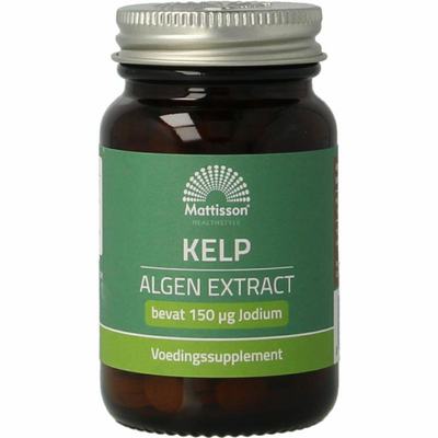 Mattisson Kelp algenextract 150mcg jodium Mattisson Kelp algenextract 150mcg jodium