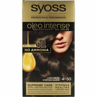Syoss Color Oleo Intense 4-50 ijzig bruin haarverf