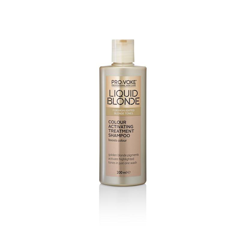 Shampoo liquid blonde colour activating treatment