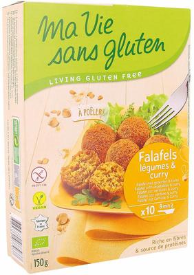 Ma Vie Sans Falafel met groente & curry glutenvrij bio
