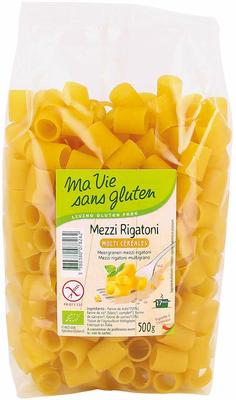 Ma Vie Sans Meergranen mezzi rigatoni pasta glutenvrij bio