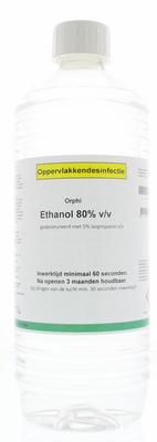 Orphi Alcohol 80% ethanol met 5% IPA