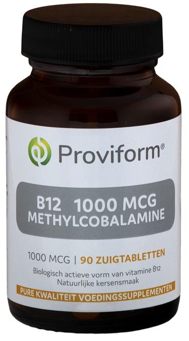 Vitamine B12 1000mcg methylcobalamine
