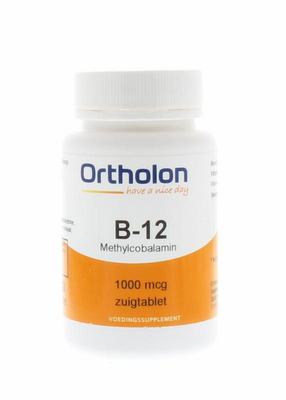 Ortholon Vitamine B12 methylcobalamine 1000 mcg Ortholon Vitamine B12 methylcobalamine 1000 mcg