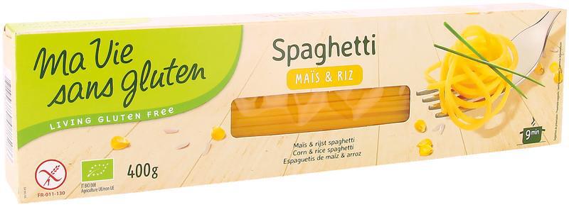 Spaghetti van mais & rijst glutenvrij bio