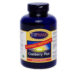 toppharm cranberry plus 180 caps