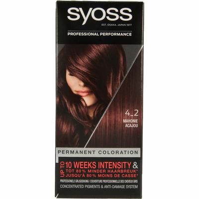 Syoss Color baseline 4-2 mahonie haarverf