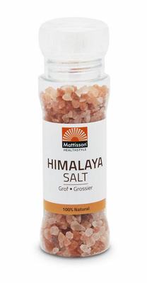 Mattisson Himalaya zout grof gemalen molen hervulbaar Mattisson Himalaya zout grof gemalen molen hervulbaar