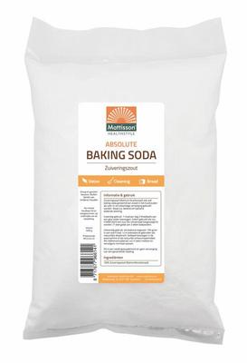 Mattisson Baking soda zuiveringszout natriumbicarbonaat Mattisson Baking soda zuiveringszout natriumbicarbonaat