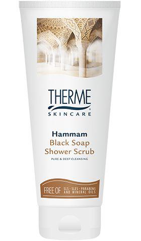 Hammam shower scrub