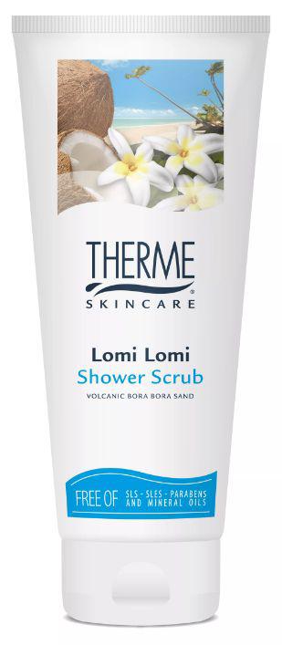 Lomi lomi shower scrub