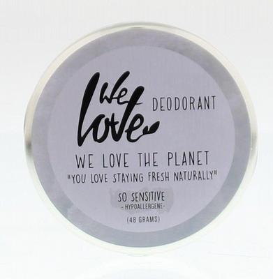 WE LOVE THE PLANET The planet 100% natural deodorant so sensitive