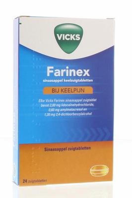 ONBEKEND \ MERKLOOS vicks farinex sinaasappelzuig- 24st