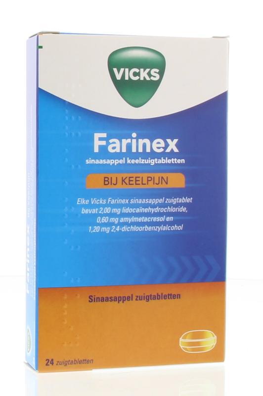 vicks farinex sinaasappelzuig- 24st