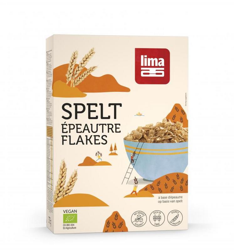 Spelt flakes bio