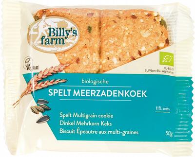 Billy's Farm Spelt meerzadenkoek bio