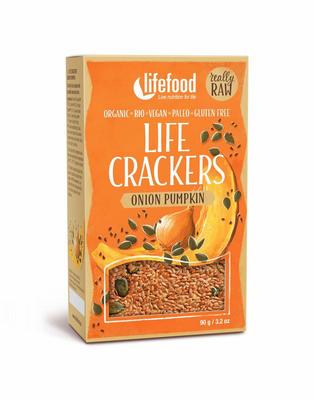Lifefood Life crackers pompoen ui bio
