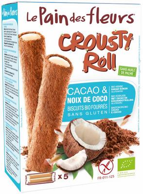 Bisson Crousty roll kokos cacao bio