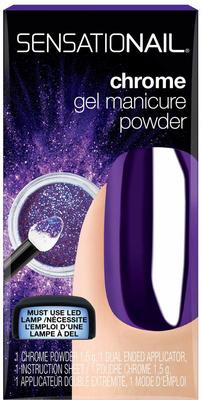 Sensationail Chrome powder purple