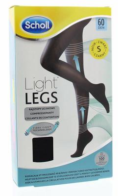 Scholl light legs 60d zwart s 1st