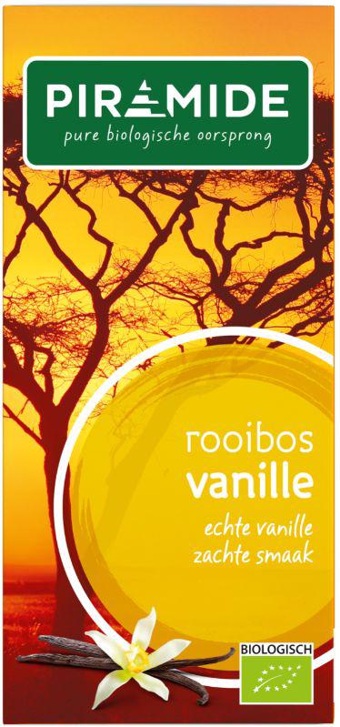Rooibos vanille thee eko 20st