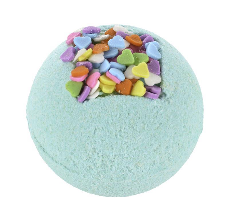 Bath ball loving bath