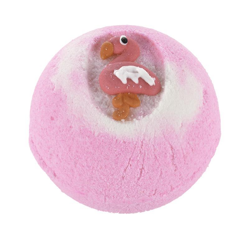 Bath ball flamingo paradise