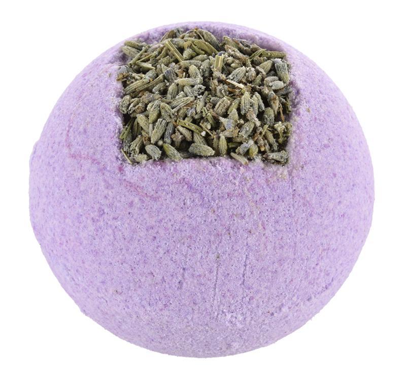 Bath ball lavender field