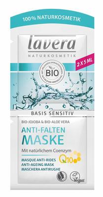 Lavera Basis Sensitiv anti-ageing masker Q10 bio EN-FR-DE