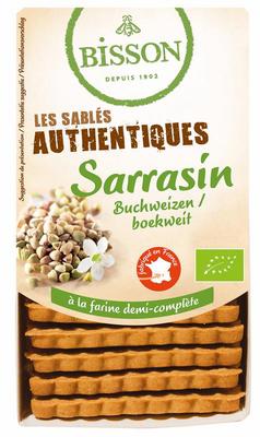 Bisson Zandkoekjes boekweit authentiek bio