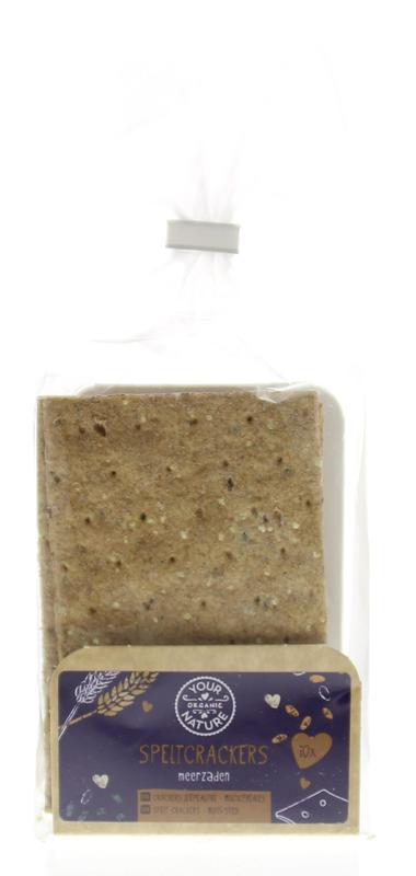 Spelt crackers meerzaden bio