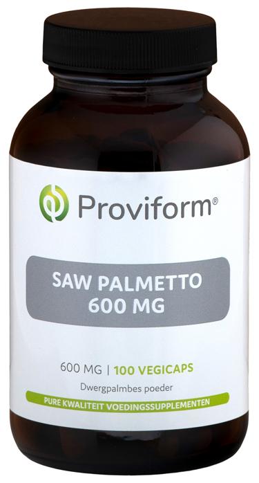 Saw palmetto 600 mg