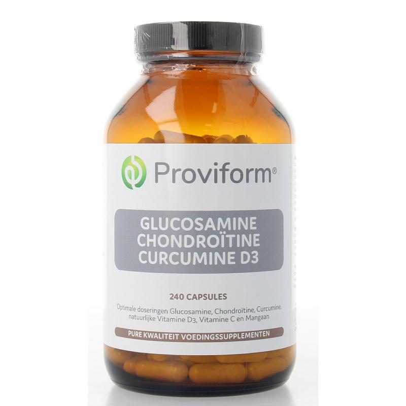 Glucosamine chondroitine curcuma D3