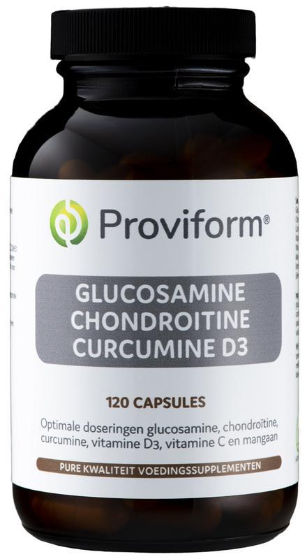 Glucosamine chondroitine curcuma D3