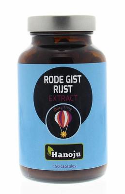 Hanoju rode rijstgist extract 450mg 150cap