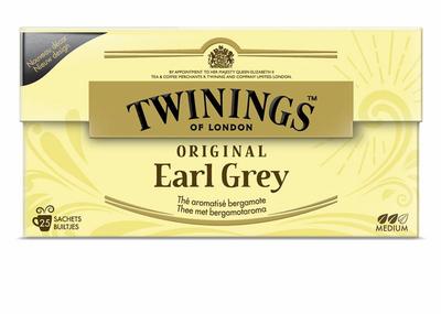 Twinings Earl grey envelop zwart