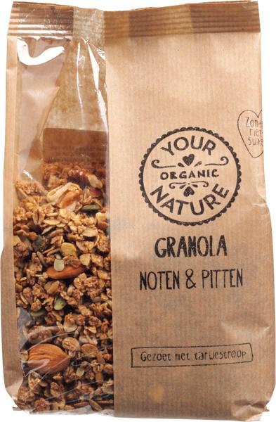 Granola noten en pitten bio