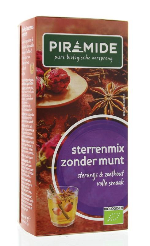 Sterrenmix zonder munt thee eko bio