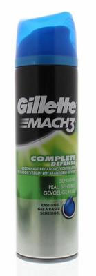 Gillette mach3 gel gevoel huid 200ml