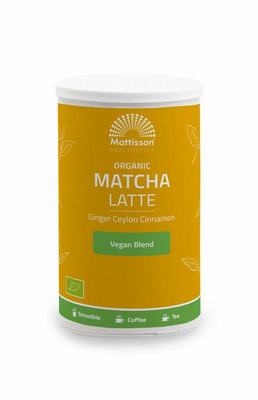 Mattisson Latte matcha gember - Ceylon kaneel bio Mattisson Latte matcha gember - Ceylon kaneel bio
