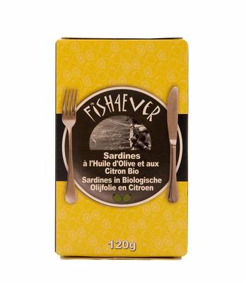Fish 4 Ever Sardines olijfolie citroen