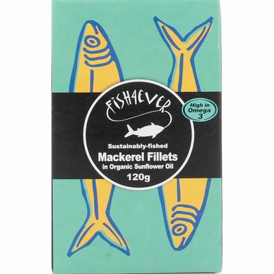 Fish 4 Ever Makreelfilet in zonnebloemolie