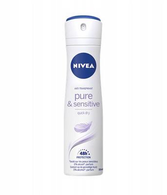 Nivea Deodorant sensitive & pure spray