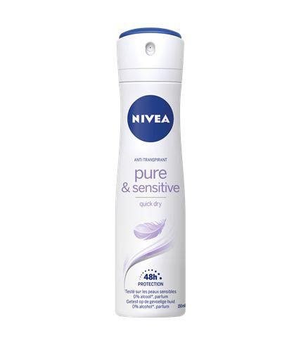 Deodorant sensitive & pure spray