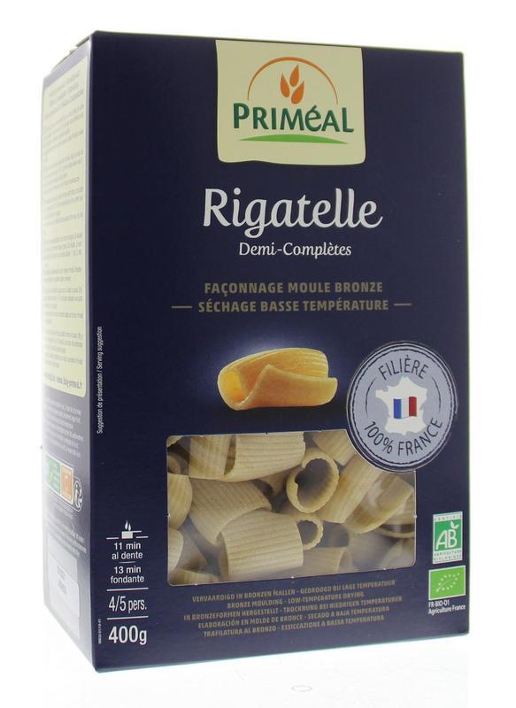 Rigatelle halfvolkoren pasta bio