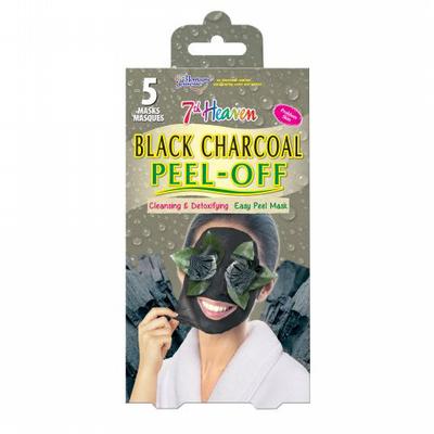 Montagne 7th Heaven black charcoal peel-off multipack