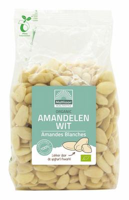Mattisson Amandelen wit geblancheerd bio Mattisson Amandelen wit geblancheerd bio
