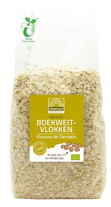 Organic boekweitvlokken bio
