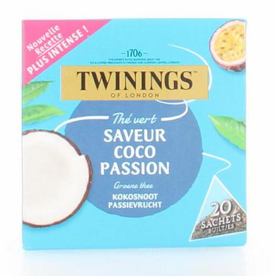 Twinings Zwarte thee kokosnoot passievrucht